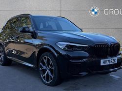 Black Used 2021 BMW X5 M Sport SUV | £42,989 (Fair price)