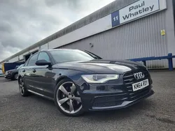 Black Used 2014 Audi A6 S-Line Sedan | £9,795 (Fair price)