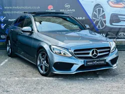 Grey Used 2016 Mercedes C220 AMG line Sedan | £10,900 (A bit pricey)