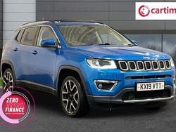Blue Used 2019 Jeep Compass Limited SUV | £11,990 (Fair price)