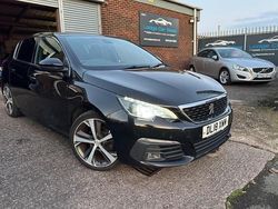 Black Used 2018 Peugeot 308 GT-line Hatchback | £6,195 (Good price)