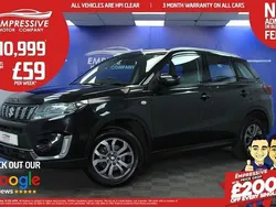 Black Used 2021 Suzuki Vitara SZ4 SUV | £10,999 (Fair price)