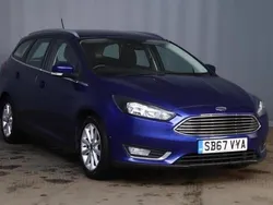 Blue Used 2018 Ford Focus Titanium Estate | £8,350 (Good price)