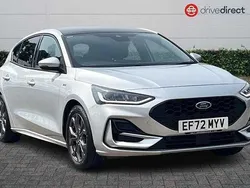 Silver Used 2022 Ford Focus ST-Line Hatchback | £15,948 (Fair price)