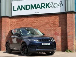 Blue Used 2018 Land Rover Range Rover Sport Autobiography Dynamic SUV | £27,975 (Expensive)