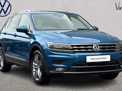 Blue Used 2019 VW Tiguan SEL SUV | £18,632 (Fair price)