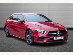 Red Used 2021 Mercedes A180 Executive Hatchback | £21,295 (A bit pricey)