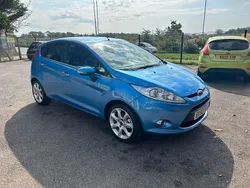 Blue Used 2010 Ford Fiesta Titanium Hatchback | £2,495 (Fair price)