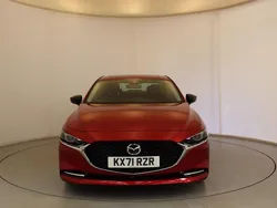 Red Used 2021 Mazda 3 Inclusive Sedan | £14,999 (Fair price)
