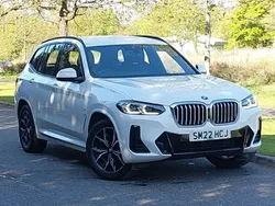 White Used 2022 BMW X3 M Sport SUV | £34,998 (Fair price)