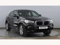 Black Used 2021 BMW X4 M Sport SUV | £33,995 (Fair price)