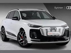 White Used 2024 Audi SQ6 e-tron Advanced SUV | £65,750