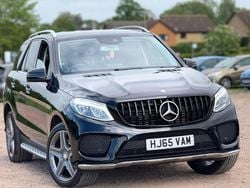 Black Used 2015 Mercedes GLE250 AMG line SUV | £15,994 (Fair price)