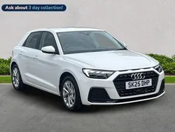 White New 2025 Audi A1 S-Line Hatchback | £23,499 (Good price)
