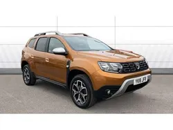Orange Used 2018 Dacia Duster Prestige SUV | £8,774 (Fair price)