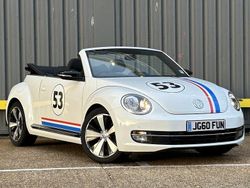 White Used 2016 VW Beetle Sportline Cabriolet | £17,995 (Expensive)