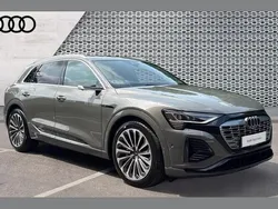 Grey Used 2024 Audi Q8 e-tron S-Line SUV | £45,974 (Expensive)