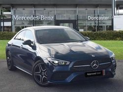 Blue Used 2022 Mercedes CLA200 AMG Line Premium Coupe | £26,295 (Fair price)