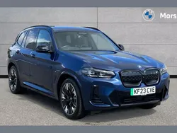 Blue Used 2023 BMW iX3 M Sport SUV | £37,008 (Fair price)