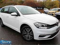 White Used 2018 VW Golf VII SE Estate | £9,491 (Fair price)