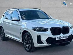 White Used 2024 BMW X3 M Sport SUV | £46,361 (Expensive)