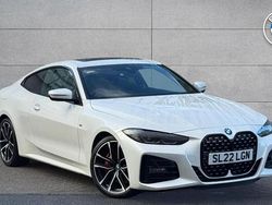 White Used 2022 BMW 420 M Sport Coupe | £29,795 (Fair price)