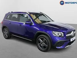 Blue Used 2022 Mercedes GLB200 AMG Line Premium SUV | £29,199 (Fair price)