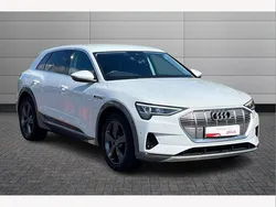 Glacier white Used 2020 Audi e-tron Design SUV | £19,995 (A bit pricey)
