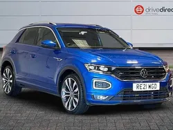 Paint metallic Used 2021 VW T-Roc R-line SUV | £21,150 (Fair price)