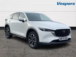 White Used 2024 Mazda CX-5 Exclusive-Line SUV | £28,990 (A bit pricey)