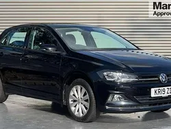 Black Used 2019 VW Polo SEL Hatchback | £15,300 (Fair price)