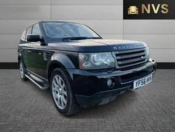 Black Used 2007 Land Rover Range Rover Sport HSE SUV | £3,495 (Good price)