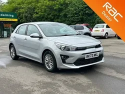 Silver Used 2022 Kia Rio 2 Hatchback | £17,274 (Expensive)
