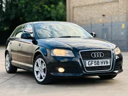 Black Used 2008 Audi A3 Sportback Sport Hatchback | £2,995