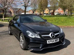 Black Used 2014 Mercedes E220 AMG line Cabriolet | £6,300