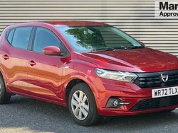 Red Used 2022 Dacia Sandero Comfort Hatchback | £10,468 (Good price)