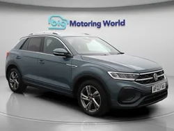 Blue Used 2022 VW T-Roc R-line SUV | £17,600 (Fair price)