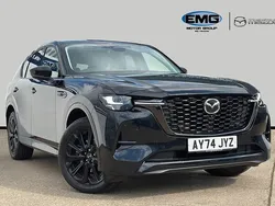 Jet black Used 2024 Mazda CX-60 Homura-Line SUV | £39,995 (Fair price)
