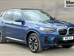 Blue Used 2022 BMW iX3 M Sport SUV | £28,222 (Good price)