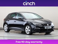 Black Used 2018 Seat Leon FR Hatchback | £13,849 (Fair price)