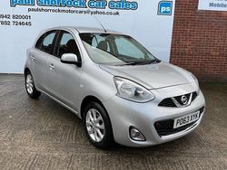 Silver Used 2013 Nissan Micra Acenta Hatchback | £6,895 (Expensive)