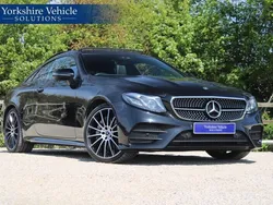 Black Used 2017 Mercedes E400 AMG line Coupe | £23,989 (Fair price)