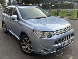 Blue Used 2014 Mitsubishi Outlander P-HEV Estate | £6,750 (Fair price)