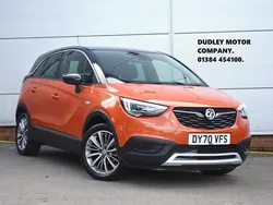 Orange fizz Used 2020 Vauxhall Crossland X SRi SUV | £9,495 (Fair price)