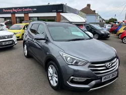 Silver Used 2016 Hyundai Santa Fe Premium SE SUV | £14,995 (A bit pricey)