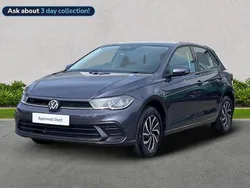 Grey New 2024 VW Polo Life Hatchback | £17,780 (Fair price)