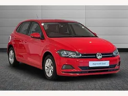 Red Used 2018 VW Polo SE Hatchback | £9,990 (A bit pricey)