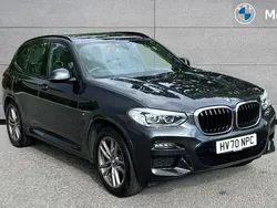 Grey Used 2020 BMW X3 M Sport SUV | £25,679 (Fair price)
