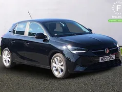 Black Used 2021 Vauxhall Corsa Hatchback | £9,899 (Fair price)