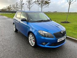 Blue Used 2014 Skoda Fabia vRS Hatchback | £7,800